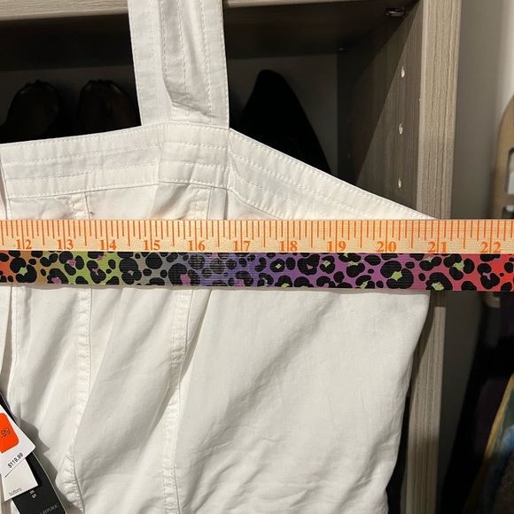 Banana Republic white midi dress - Picture 4 of 5